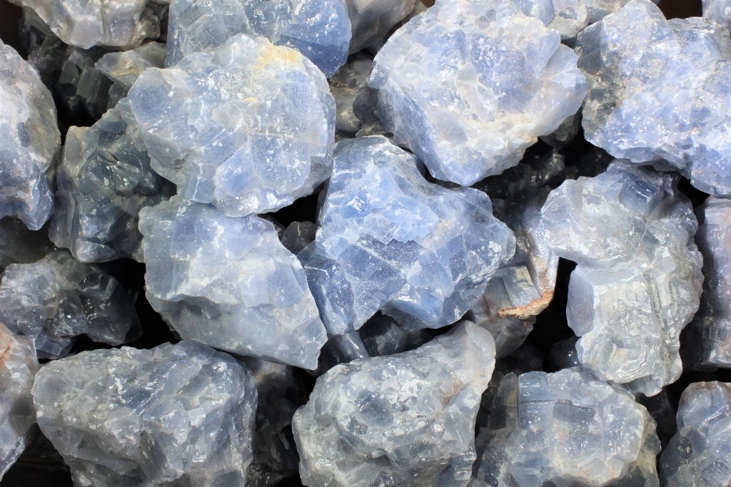 Blue Calcite - Crystal Reading